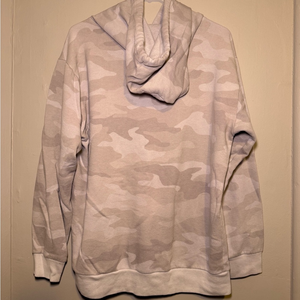 PINK Victoria's Secret Light Pink Camo Pullover Hoodie - Picture 4 of 5